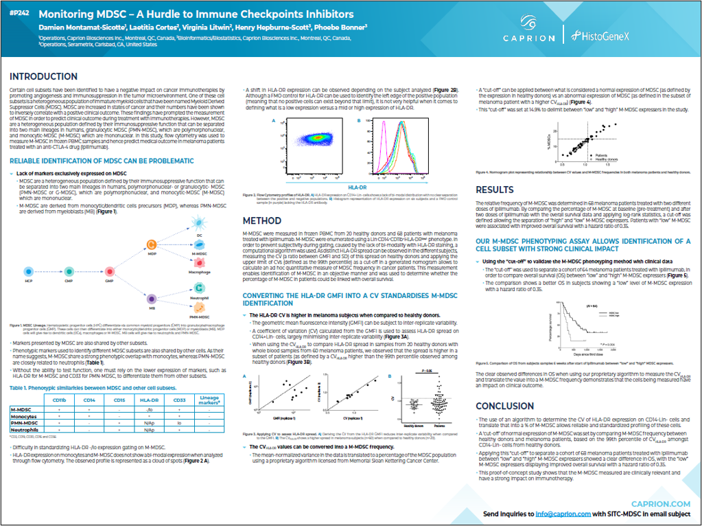 Capion Poster SITC MDSC