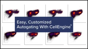Autogating flow cytometry- customized autogating with cellengine