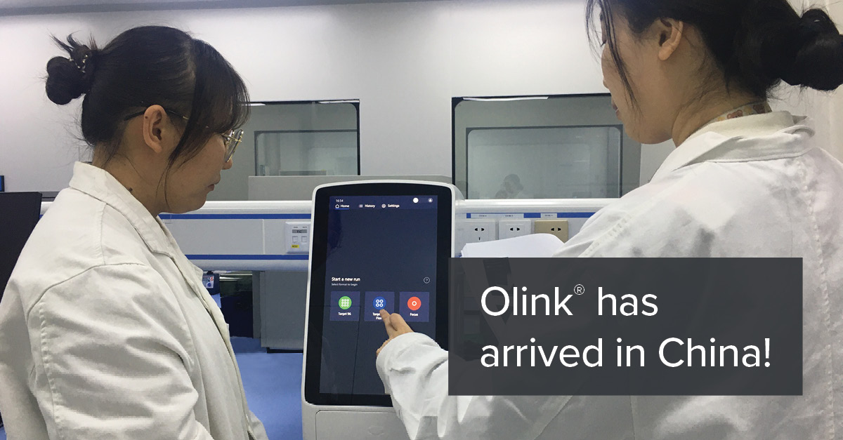 Olink has arrived in China