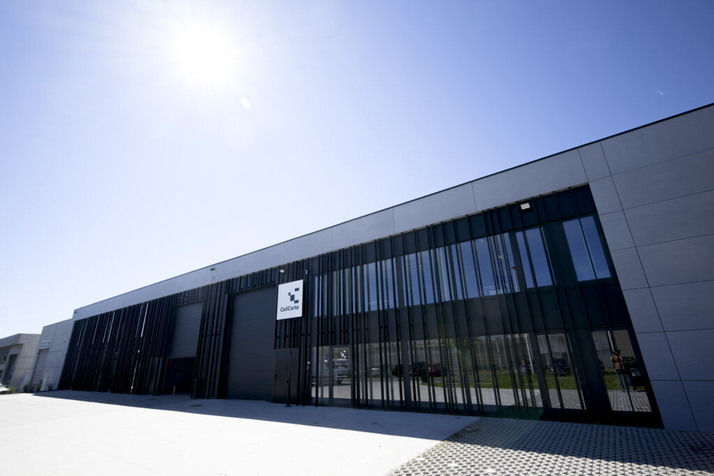 Exterior of a CellCarta facility.