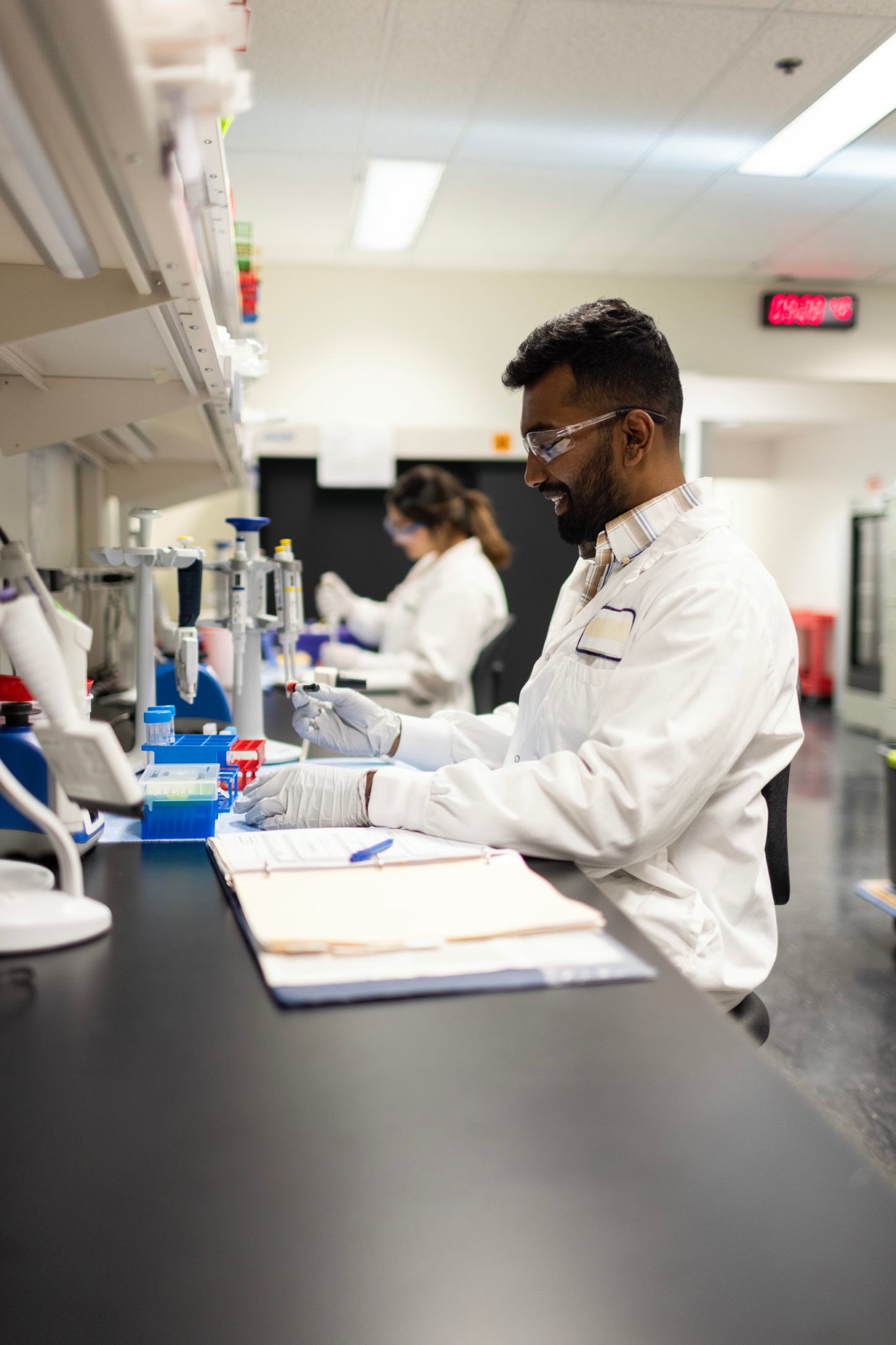 CellCarta scientist developing ELISA panel assay
