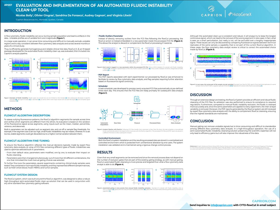 Evaluation and implementation of an automated fluidic instability clean-up tool