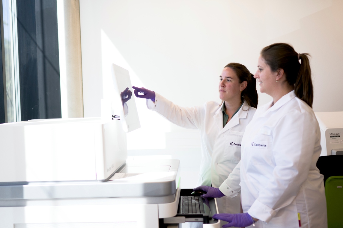 FDA-approved whole slide scanner at CellCarta