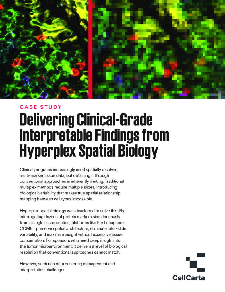 Case Study: Delivering Clinical-Grade Interpretable Findings from Hyperplex Spatial Biology