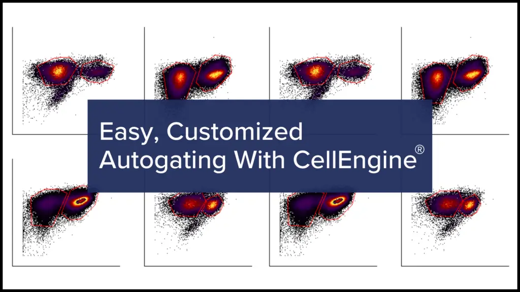 Autogating flow cytometry- customized autogating with cellengine